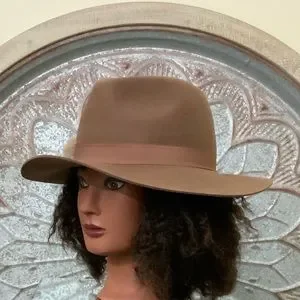 Anna & Ava | Accessories | 0 Wool Pecan Fedora With Band Nwt 